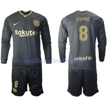 Maillot de Foot FC Barcelone Miralem Pjanic 8 Extérieur 2020-21 Manches Longues - Enfant Maillot de Foot FC Barcelone Miralem Pjanic 8 Extérieur 2020-21 Manches Longues - Enfant